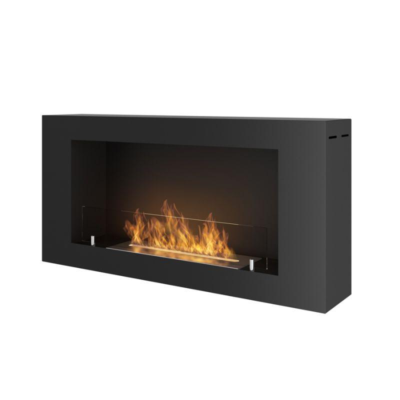 Біокамін Simple Fire BLACKBOX 910 Чорний зі склом