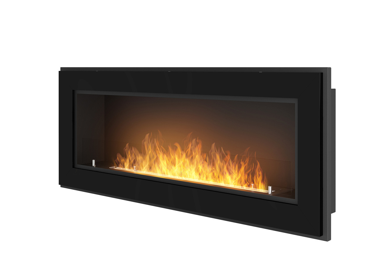 Біокамін Simple Fire FRAME 1200 Чорний зі склом