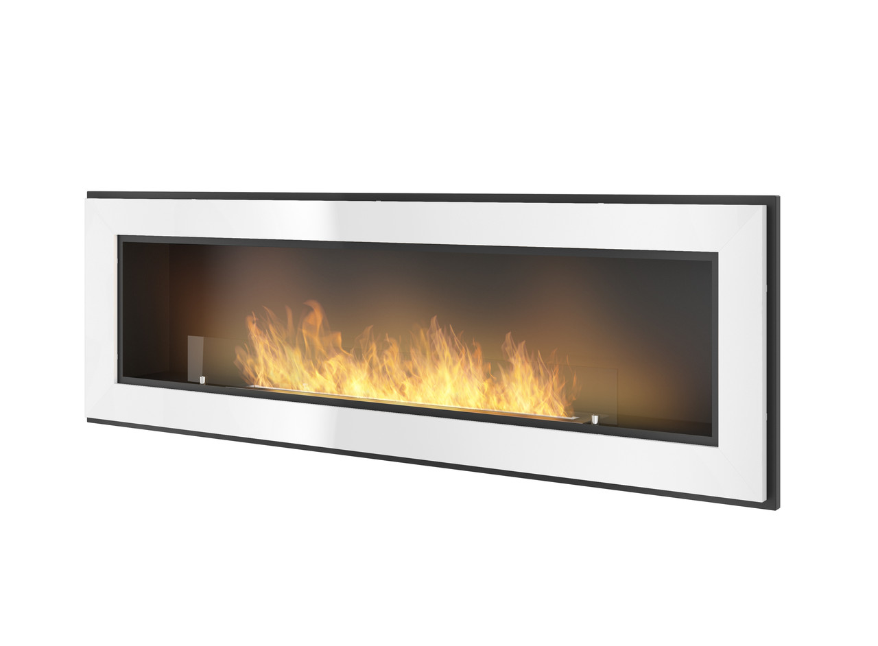 Біокамін Simple Fire FRAME 1500 Білий зі склом