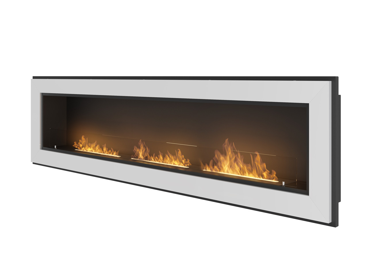 Біокамін Simple Fire FRAME 1800 Білий зі склом