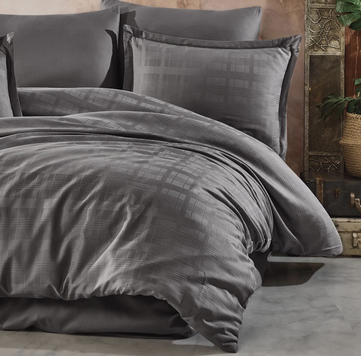 Сімейний комплект постільної білизни "CLASY" deluxe satin