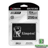 SSD диск Kingston KC600 256GB 2.5" SATAIII 3D NAND TLC (SKC600/256G)
