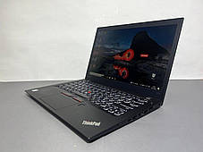 Ультрабук Б-клас Lenovo ThinkPad T470s/ 14" (1920x1080)/ Core i5-6300U/ 8 GB RAM/ 256 GB SSD/ HD 520/ Дві АКБ, фото 3
