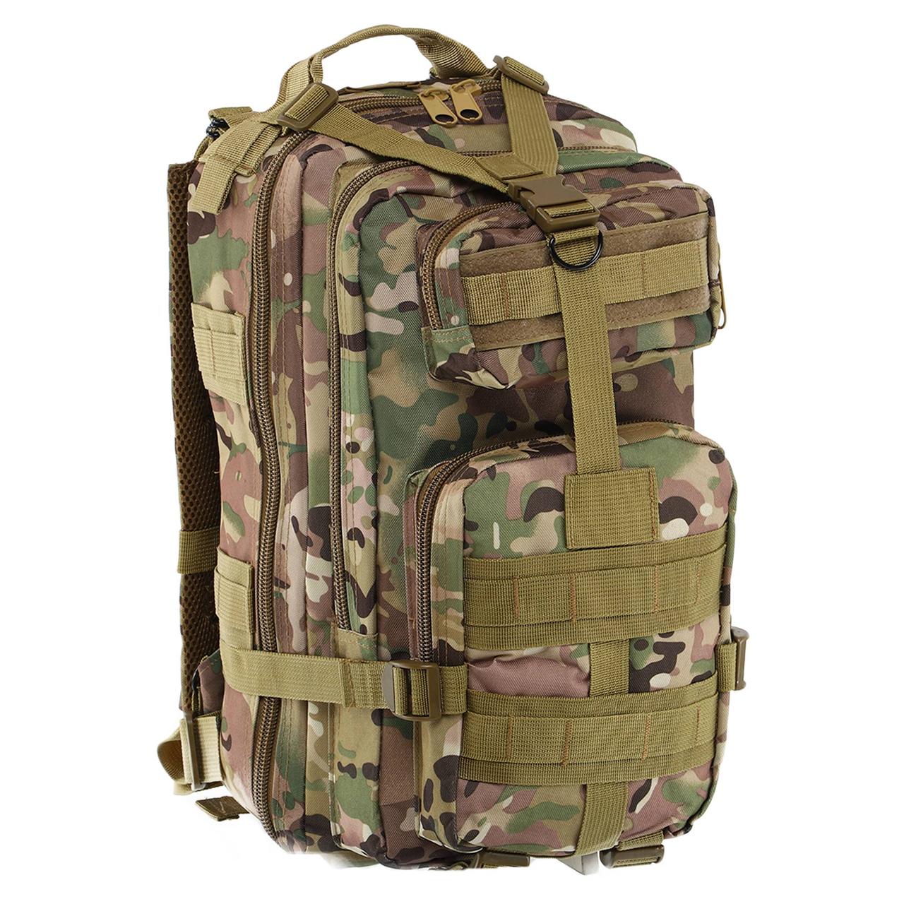 Рюкзак тактичний штурмовий Zelart TY-9003P розмір 43x23x18 см 18 л камуфляж
