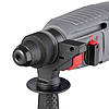 Перфоратор 850 Вт, 3.2 Дж, 0-900 об/хв, 0-4400 уд/хв, 3 режими, SDS plus INTERTOOL DT-0180, Професійний перфоратор, фото 9