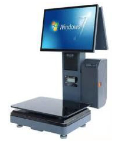 POS - термінал ALEO AL-WYT60II 15,6" ваги, етикетки, чеки 4Gb/120Gb, сірий