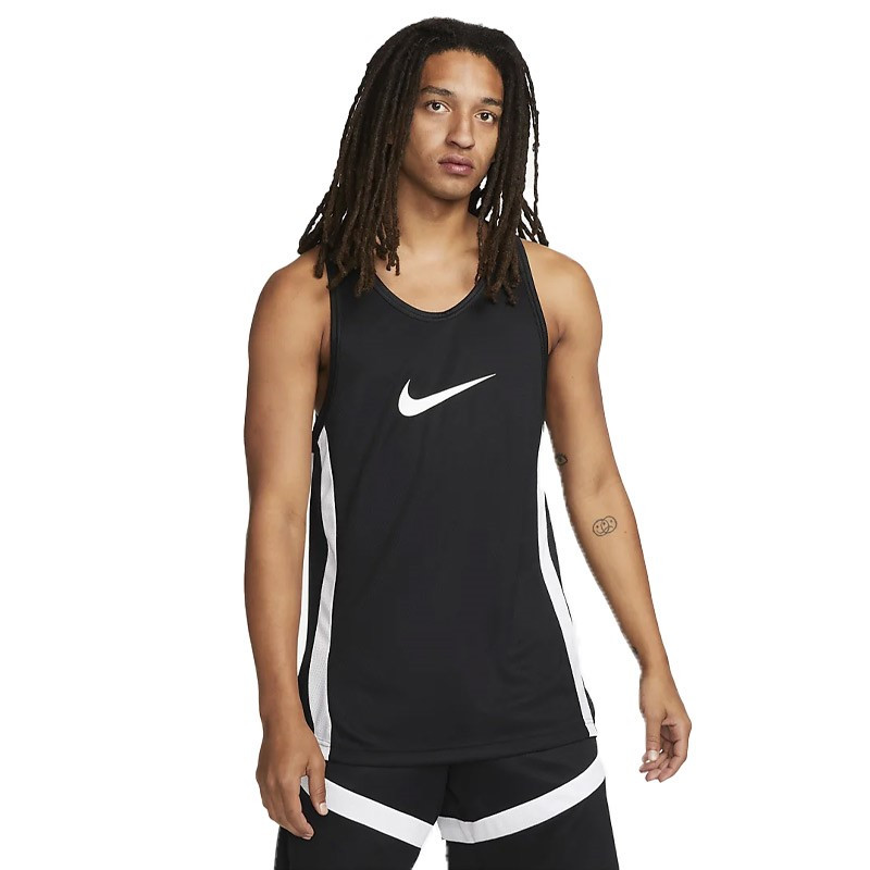 Майка баскетбольна Nike Icon Men's Dri-FIT Basketball Jersey (DV9967-010), фото 1