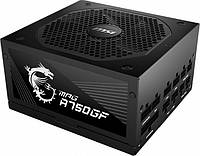 Блок живлення MSI MPG 750W 80 PLUS Gold (MPG A750GF)