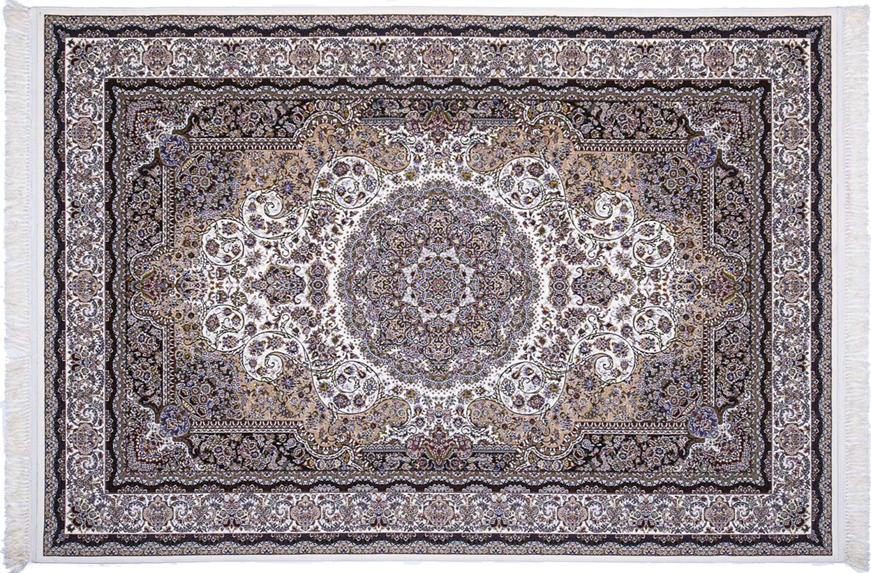 Килим східна класика Tabriz 25 3Х4 Кремовий прямокутник, фото 1