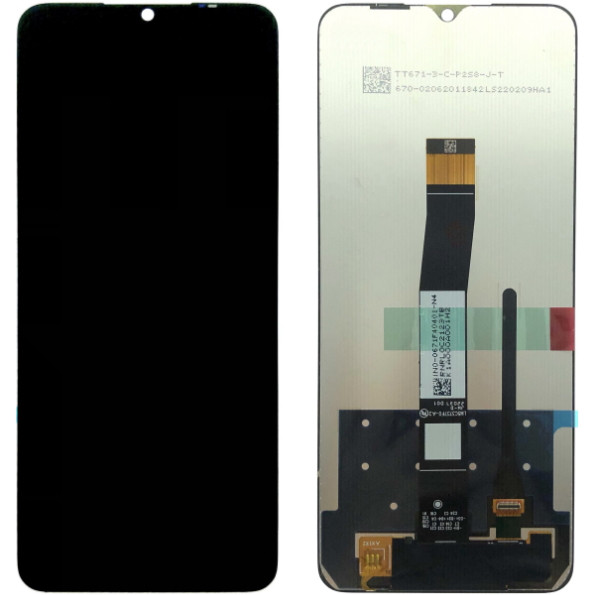 Дисплей Xiaomi Redmi 10C / Redmi 10 Power / Poco C40 complete Black Original (PRC)