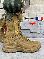 Зимние Берцы Salomon Quest 4D Forces High GTX coyot ВТ6476 DS