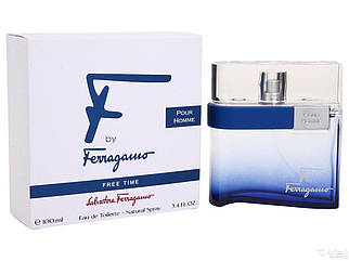 Salvatore Ferragamo F by Ferragamo Pour Homme Free Time туалетна вода 100 ml. (Сальваторе Феррагамо Фрі Тайм)