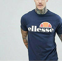 Мужская футболка Ellesse темно синяя Элисс