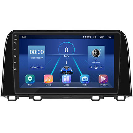 Штатна магнітола Lesko для Honda CR-V V Рестайлінг 2019-н.в. екран 9" 4/32Gb 4G Wi-Fi GPS Top, фото 1