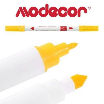 Харчової маркер Жовтий подвійний MODECOR