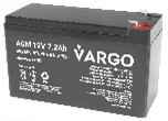 Акумулятор VARGO 12V 7.2AH (V-117509)