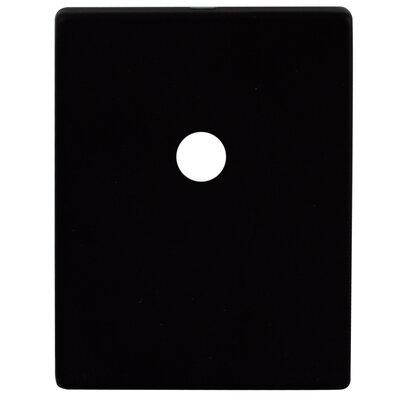 PZ-накладка Декоративна накладка Protect під шток 60X80mm BLACK - чорний ZAMAK 60459 PROTECK Китай, фото 1
