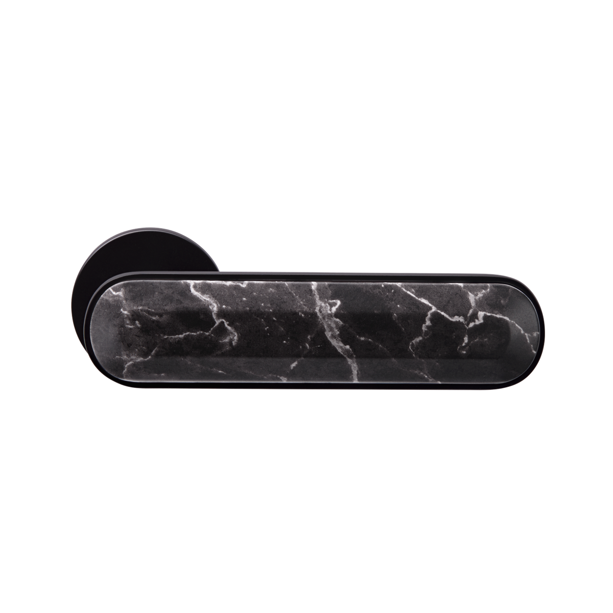 Дверні ручки Z-1804 BLACK - чорний ZAMAK Z-1804 BLACK MVM Китай