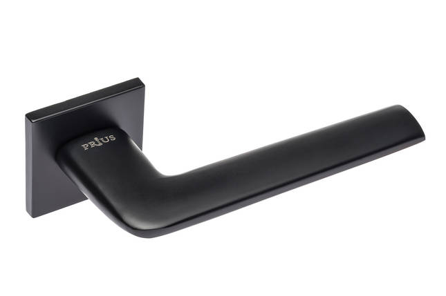Дверні ручки СЛІМ A-440 R-78 BLACK - чорний ALUMINIUM 02066 PRIUS Китай, фото 1