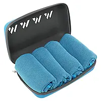 Комплект полотенец спортивных охлождающих COOLING TOWEL 4Monster B-ECT 4шт Синий