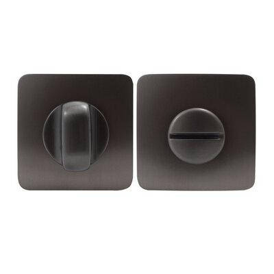 WC-фіксатор PT 19 BZG/6 GM - матовий графіт CROMALL 48804 COLOMBO Італія, фото 1