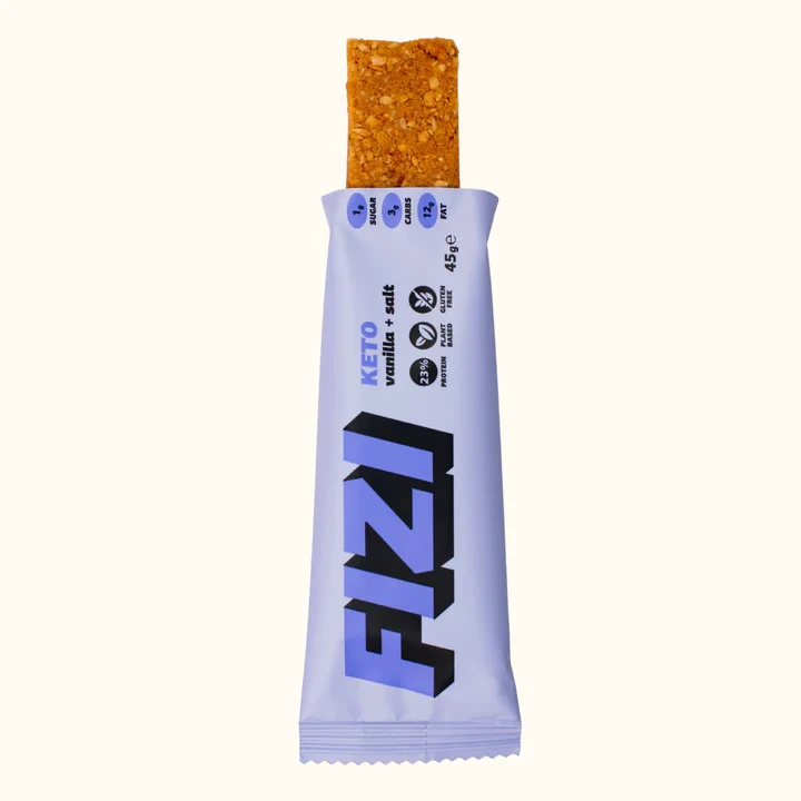 Батончик кето “VANILLA + SALT” ТМ FIZI, 45 г
