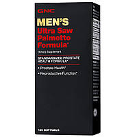 Натуральная добавка GNC Men's Saw Palmetto Formula Ultra, 120 капсул