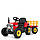 Дитячий електромобіль трактор із причепом John Deere M 4479EBLR-3 (USB, двигуни 2x35W, акум.12V7AH), фото 2