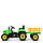 Дитячий електромобіль трактор з причепом John Deere M 4479EBLR-5 (USB, двигуни 2x35W, акум.12V7AH), фото 4