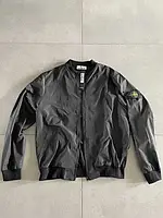 Идеальная куртка Stone Island мужская черная (Витровка, Бомбер)