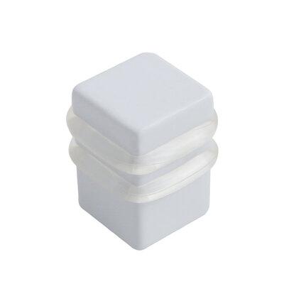 Стопор дверний 1539 WHITE - матовий білий ZAMAK 51449 RDA Китай