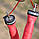 Скакалка швидкісна на підшипниках PowerPlay 4208 Fitness Jump Rope Червона (3m.), фото 6