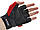 Рукавички для фітнесу Power System PS-2500 Power Plus Black/Red M, фото 3