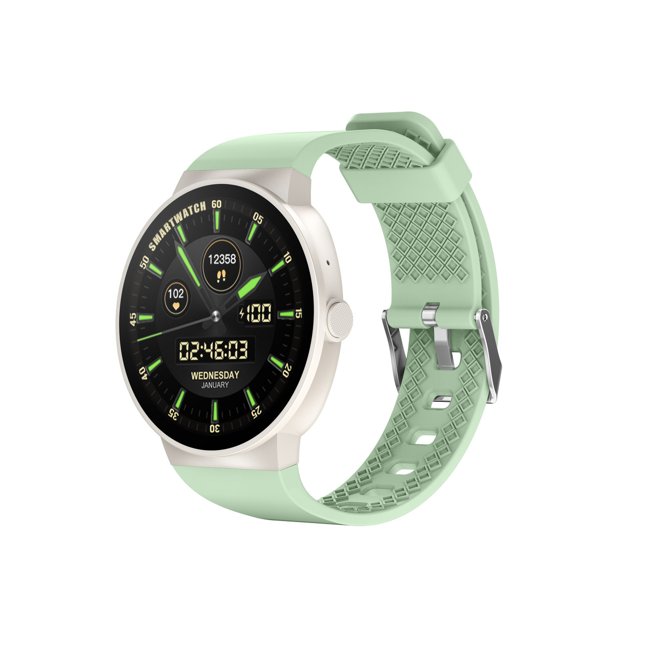 Смарт годинник Smart Watch 4you BENEFIT Plus (1.38", Дзвінки, Full Touch) Mint, фото 1