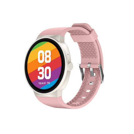 Смарт годинник Smart Watch 4you BENEFIT Plus (1.38, Дзвінки, Full Touch) Pink Sand, фото 1