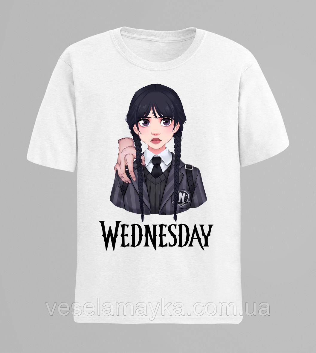 Футболка Wednesday (Венсдей), фото 1