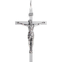 Крестик серебряные ИНЦИ Распятие Христово, Крест нагрудный православный Спаси и Сохрани
