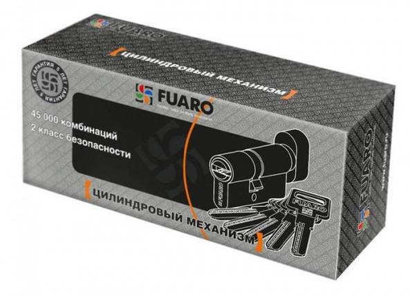 Цилиндровый механизм с вертушкой FUARO R602/70 mm (30+10+30) AB бронза 5 кл., фото 3