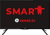 Телевизор 43" Sumato 43UTS03, LED, 3840x2160, 60 Гц, Smart TV, Android 13.0, DVB-T2/C, HDMI, USB, VESA 200x100