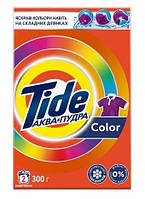 Стиральный порошок Tide Аква-Пудра Color, автомат, 2 стирки, 300 г