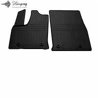 Передние резиновые коврики в салон для TOYOTA Land Cruiser 300 2021- 2шт Stingray