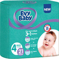 Подгузники Evy Baby Maxi 7-18 кг 21 шт (8690506520281) - Топ Продаж!