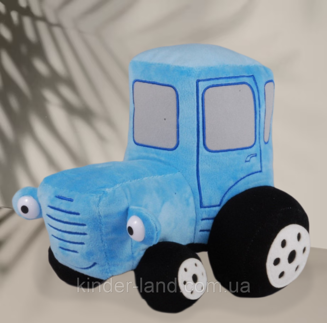 Синій трактор іграшка, іграшка трактор, 22 см, фото 1