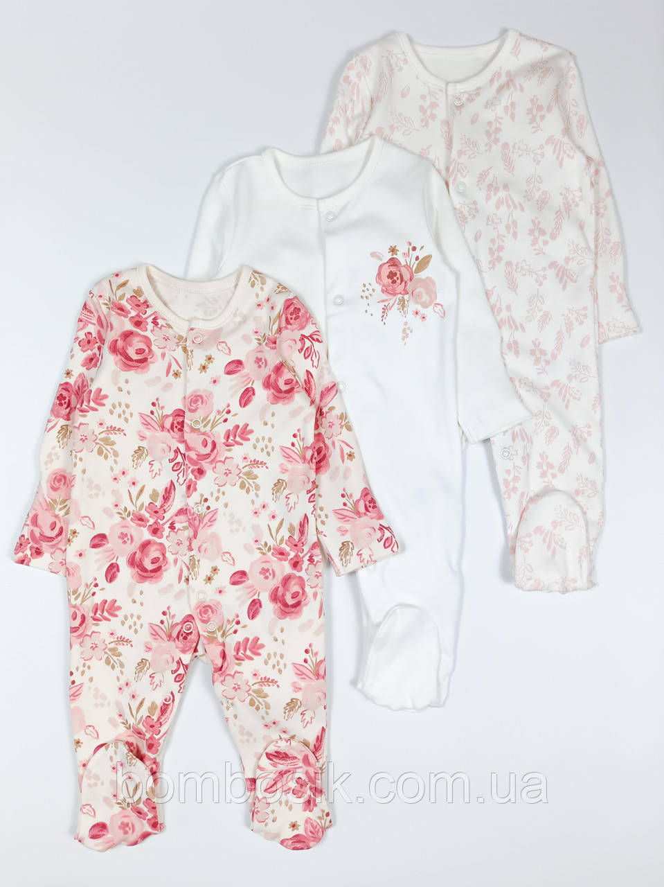 Чоловічки для дівчинки George набір 3 шт., 6-9м (68-74см), фото 1