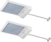 Комплект 2 шт. Уличный солнечный светильник Lacasa 42 светодиодных солнечных датчика движения, 120 °, 3 режима
