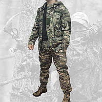 Чоловічий тактичний костюм Гірка мультикам саржа літо (46-58р), форма армійська ЗСУ польова літня, фото 3