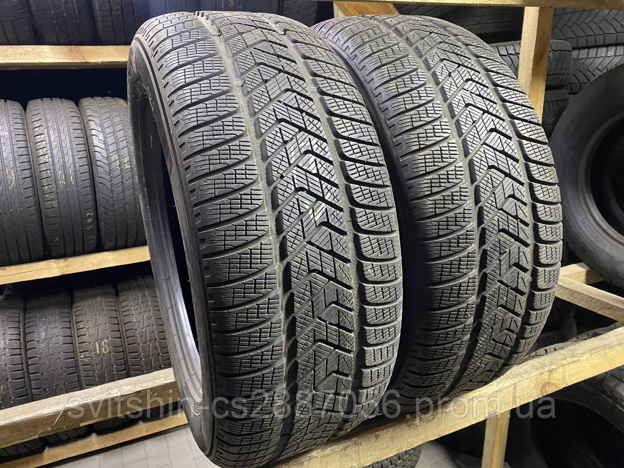 Шини Зима 265/55R19 Pirelli Scorpion Winter 7.5мм 2шт