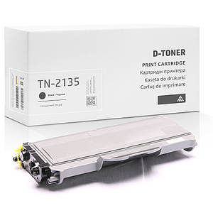Сумісний Картридж Brother TN2135 (TN-2135) , XL збільшений ресурс (2.000 стор.), аналог від Gravitone