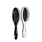 Щітка для волосся масажна Salon Professional 8442 EB Чорна, фото 4