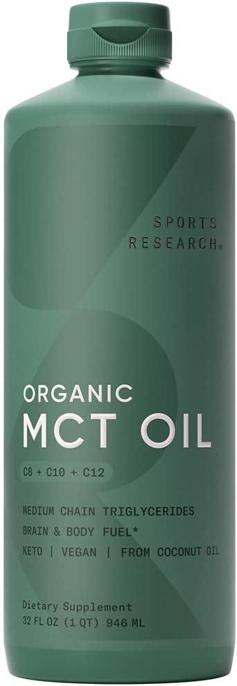 Sports Research MCT Oil 946 ml без смаку